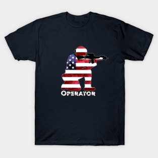 Operator - US Flag T-Shirt